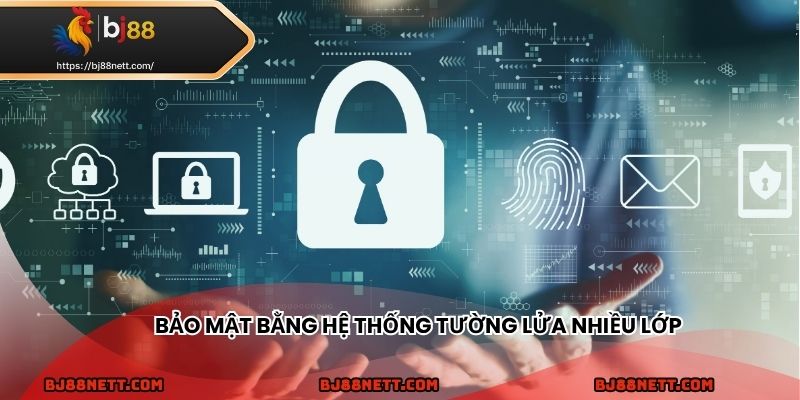 Hệ thống phòng vệ nhiều tầng giúp an toàn dữ liệu