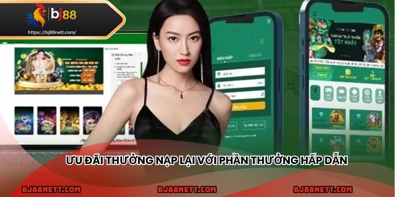 Thưởng nạp lại giúp tăng vốn chơi hiệu quả mỗi tuần