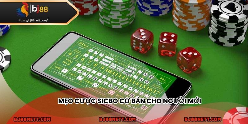 Ba mẹo cược Sicbo cơ bản giúp làm quen nhanh